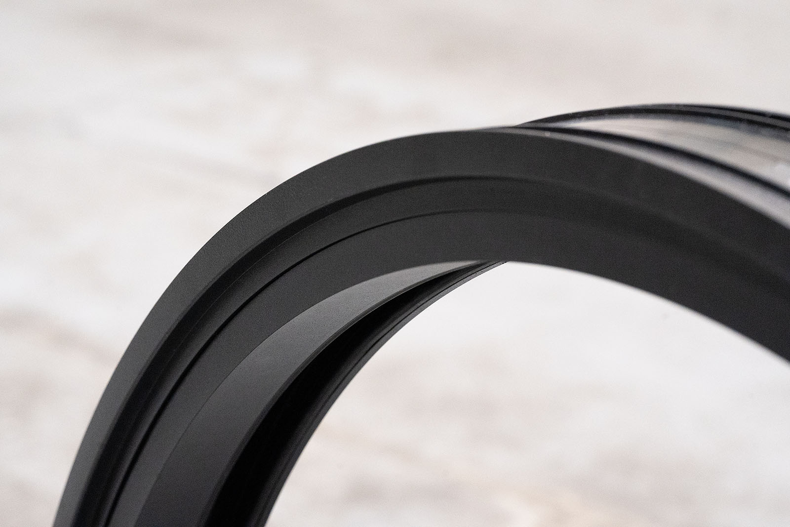 curved window frame